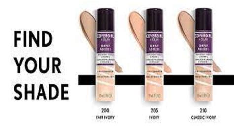 covergirl simply ageless|covergirl simply ageless foundation chart.